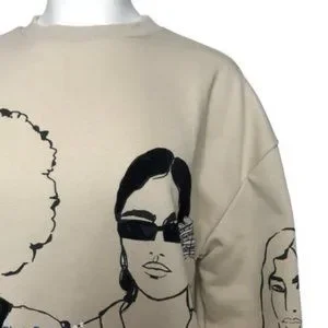 ★ZARA★ GRAPHIC PRINT SWEATSHIRT $23 Zara Kids Boy's Gray 